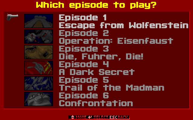 Wolf3D episodes